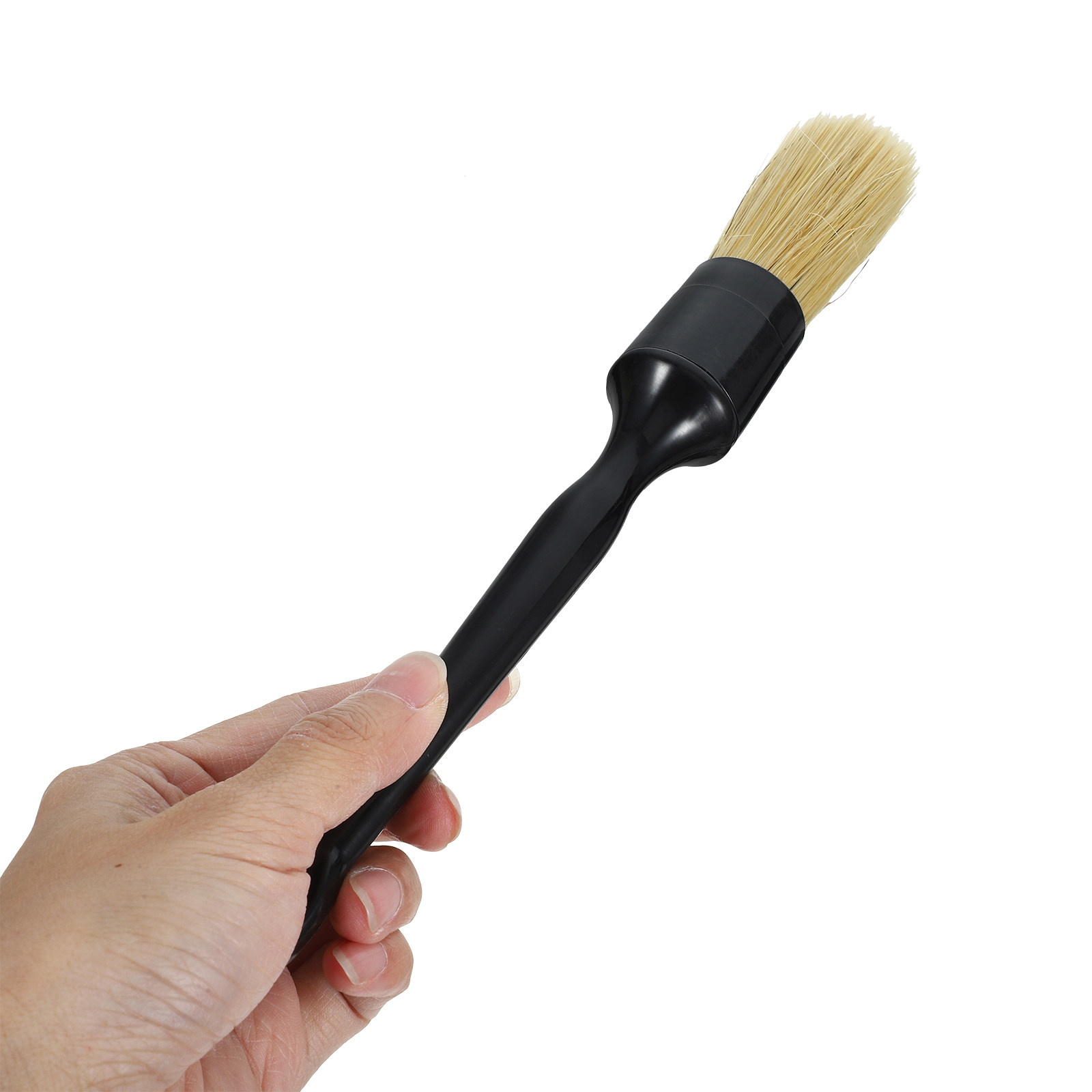 Car Detailing Brush Set Boar Hair Interior - 1 zestaw szczotek do czyszczenia samochodu