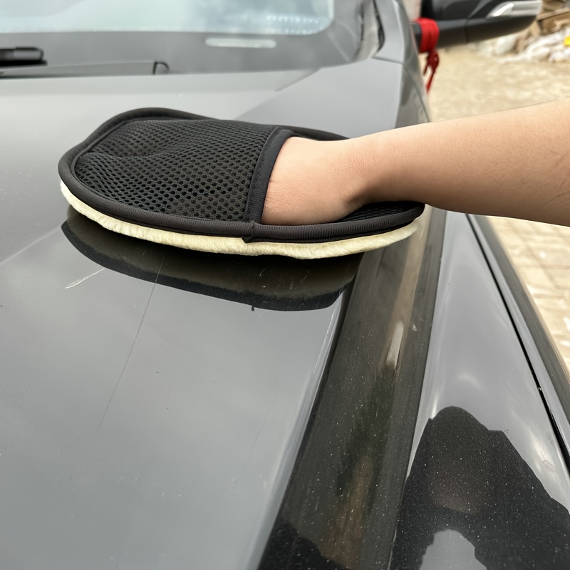 4 sztuki rękawic do mycia samo – Car Detailing Wash Mitt Microfiber Wool recenzja i cena