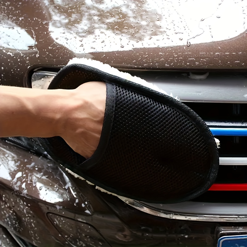 4 sztuki rękawic do mycia samo – Car Detailing Wash Mitt Microfiber Wool recenzja i cena