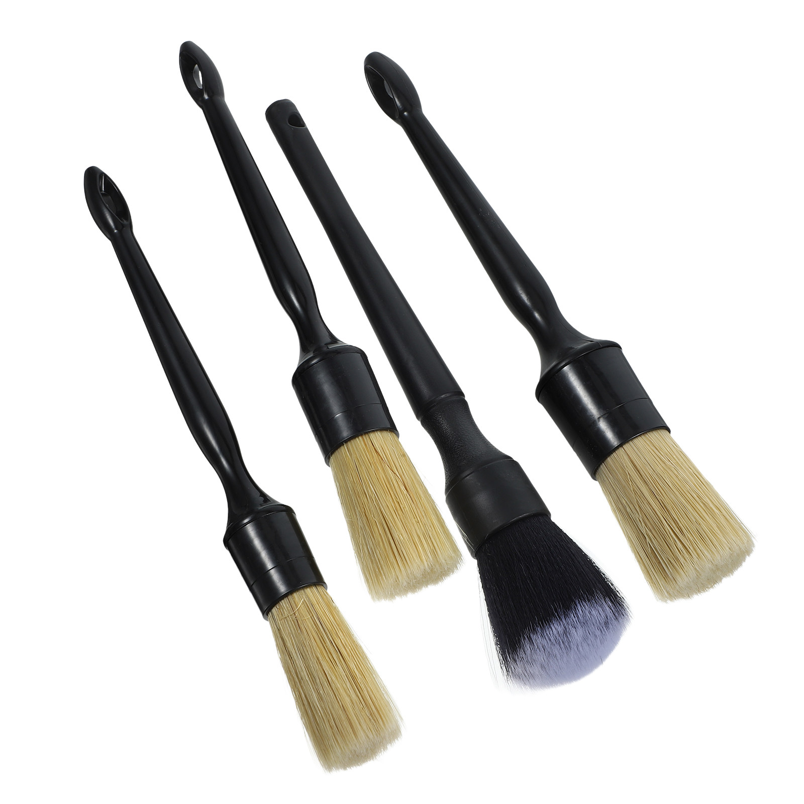 1 zestaw pędzli do czyszczenia – Car Detailing Brush Set Boar Hair Interior recenzja i cena