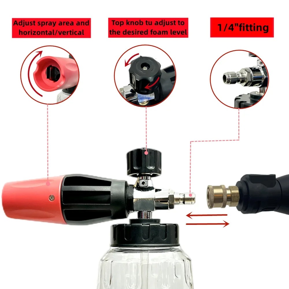 1 szt. Regulowana pianownica P – Foam Cannon Pressure Washer Wide Mouth recenzja i cena