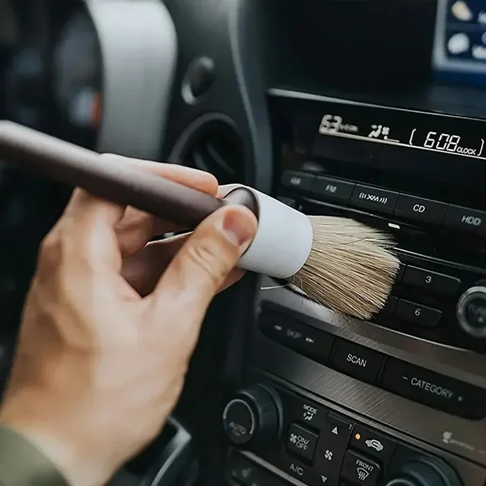3-częściowy zestaw szczotek do – Car Detailing Brush Set Boar Hair Interior recenzja i cena