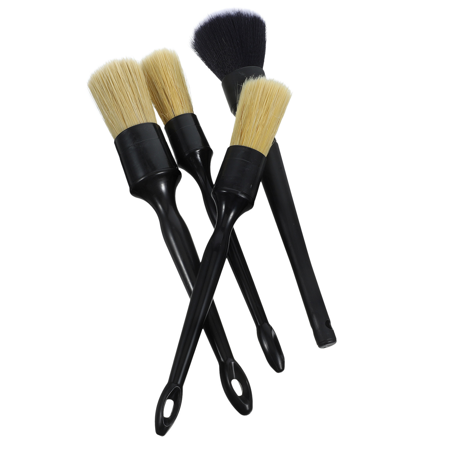 1 zestaw szczotek do czyszczen – Car Detailing Brush Set Boar Hair Interior recenzja i cena