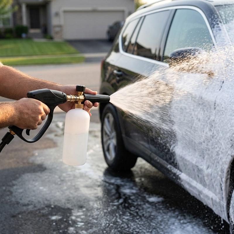 Pistolet do spieniania wody z  – Foam Cannon Pressure Washer Wide Mouth recenzja i cena