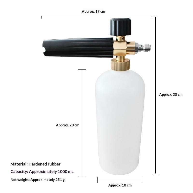 Pistolet do spieniania wody z  – Foam Cannon Pressure Washer Wide Mouth recenzja i cena