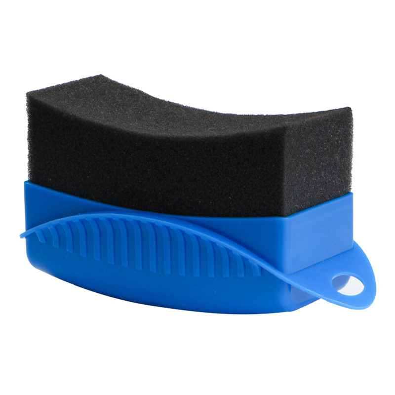 Zakrzywiona gąbka do aplikacji – Tire Shine Applicator Curved Sponge Brush recenzja i cena