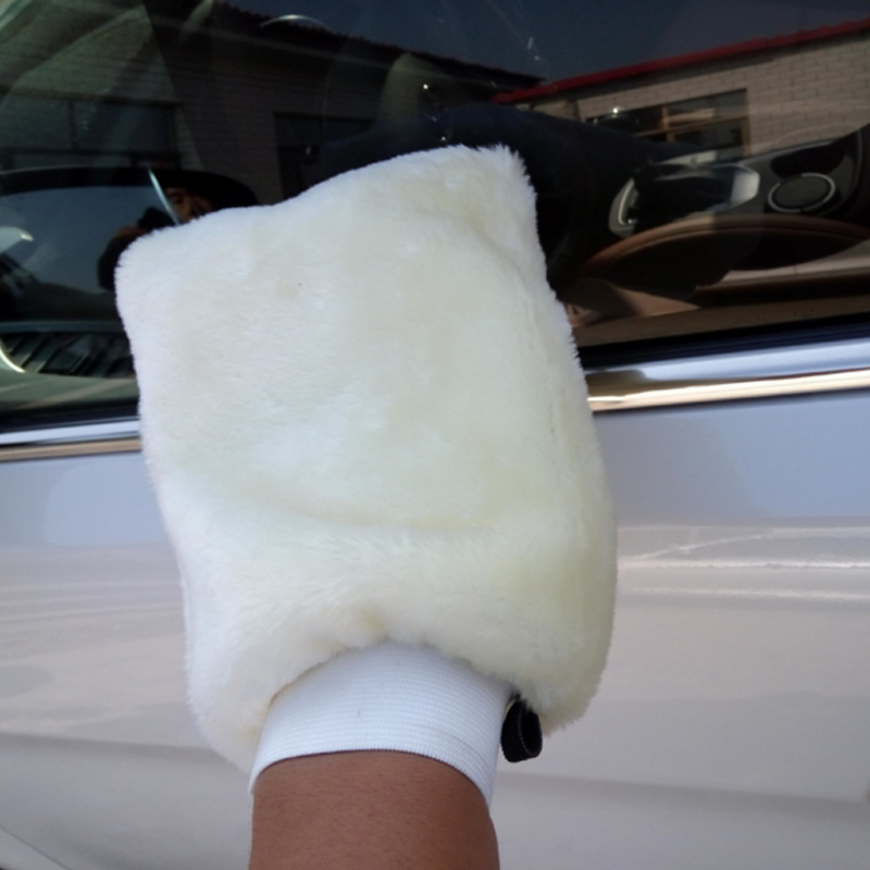 1 sztuk wełna miękkie samochod – Car Detailing Wash Mitt Microfiber Wool recenzja i cena