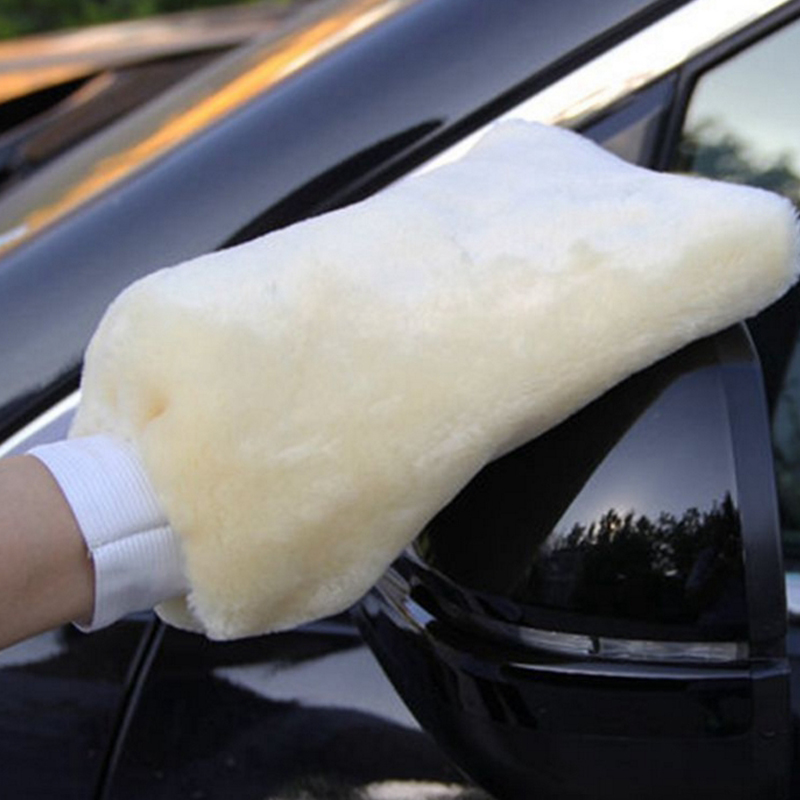1 sztuk wełna miękkie samochod – Car Detailing Wash Mitt Microfiber Wool recenzja i cena