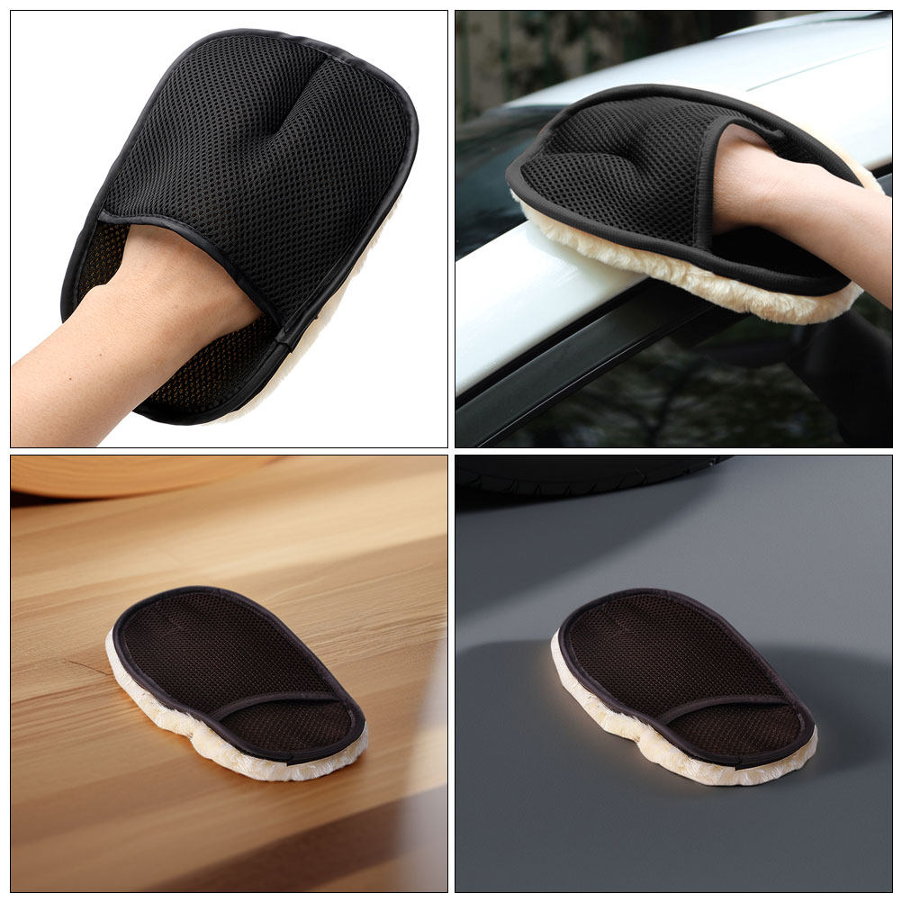 10 sztuk wełnianych rękawic do – Car Detailing Wash Mitt Microfiber Wool recenzja i cena
