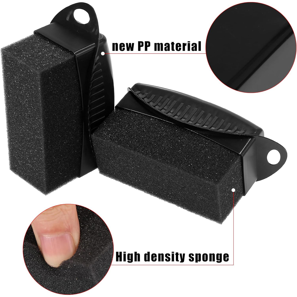 Zakrzywiony aplikator do wosku – Tire Shine Applicator Curved Sponge Brush recenzja i cena