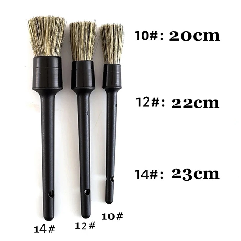 50 Zestawów 3 szt./zestaw Szcz – Car Detailing Brush Set Boar Hair Interior recenzja i cena