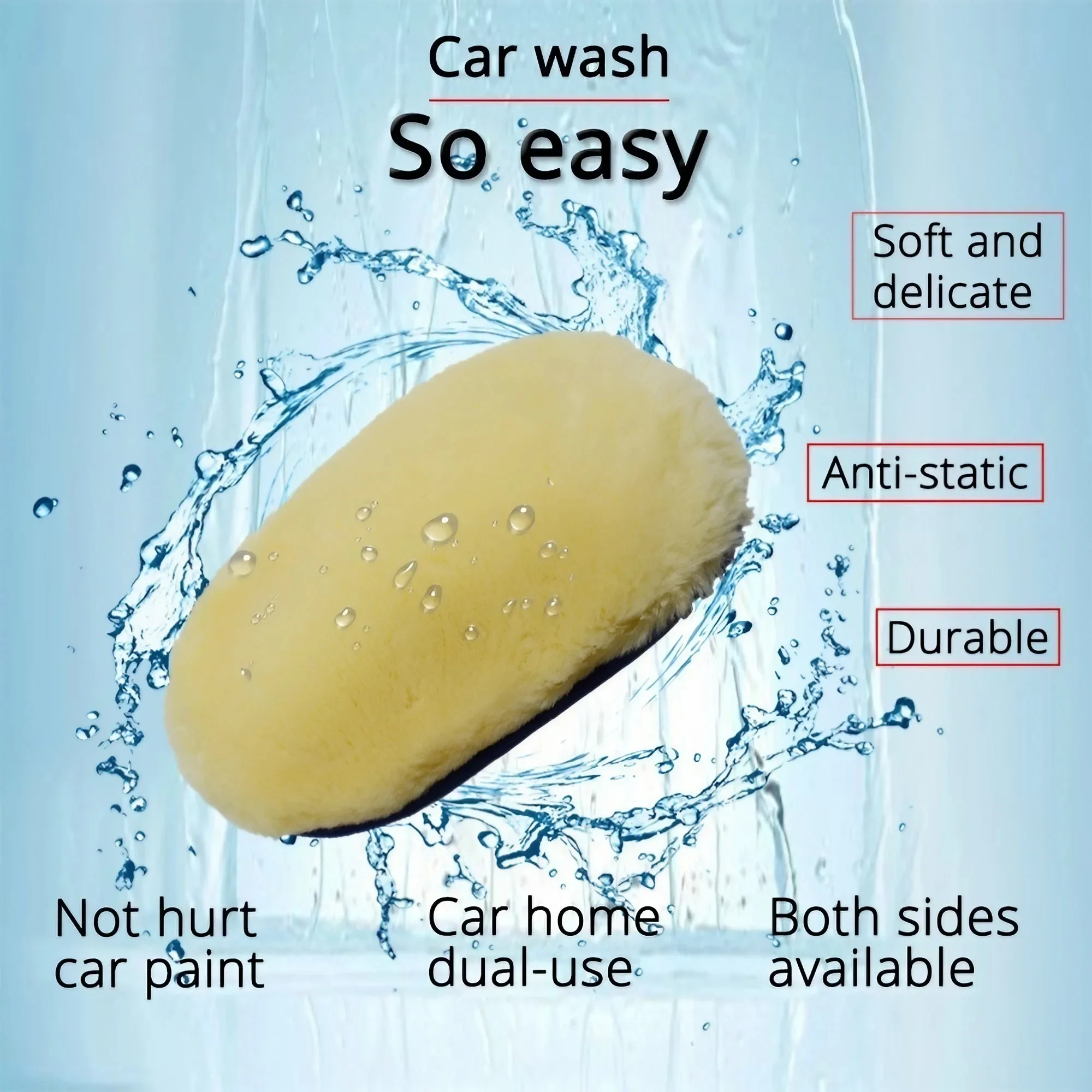 Rękawice z mikrofibry premium  – Car Detailing Wash Mitt Microfiber Wool recenzja i cena