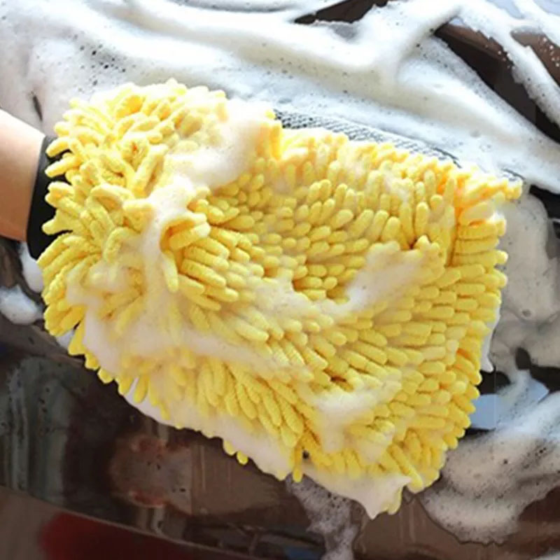 Wodoodporne rękawice z mikrofi – Car Detailing Wash Mitt Microfiber Wool recenzja i cena