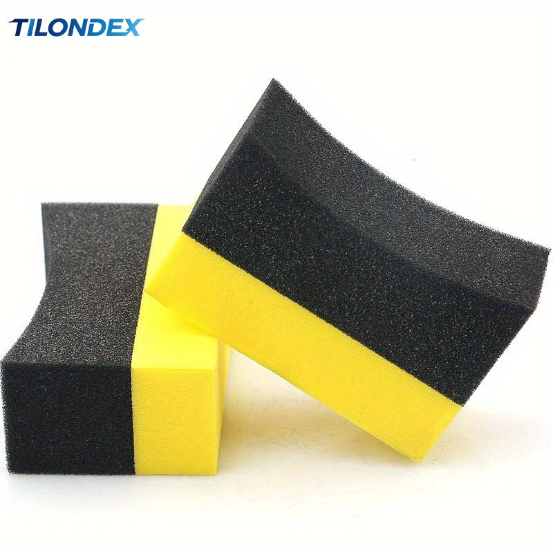 TILONDEX Aplikatory do nabłysz – Tire Shine Applicator Curved Sponge Brush recenzja i cena