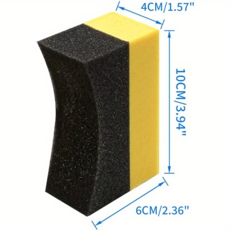 TILONDEX Aplikatory do nabłysz – Tire Shine Applicator Curved Sponge Brush recenzja i cena